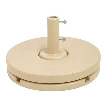 Grosfillex US607066 Umbrella Base, 70 lb., Sandstone
