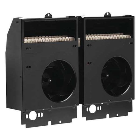 Cadet CST402 Recessed Electric Wall-Mount Heater, Recessed or Surface, 4000/3000W W, 240/208V AC, Black