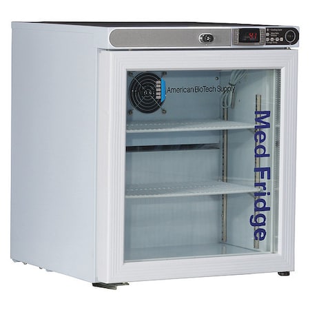 American Biotech Supply PH-ABT-HC-UCFS-0104G-LH Refrigerator, Undercounter, 1 cu. ft., 1.6A