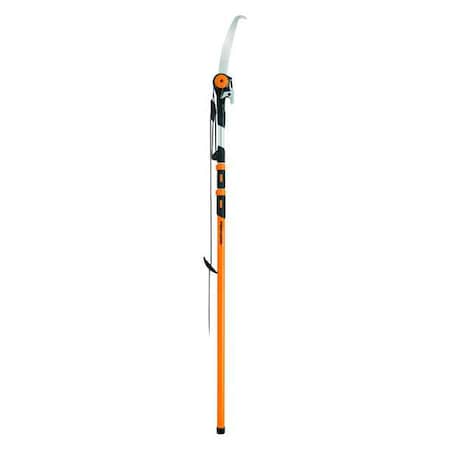 Fiskars 394731-1003 Tree Pruner Pole and Pole Saw, 16 ft Pole
