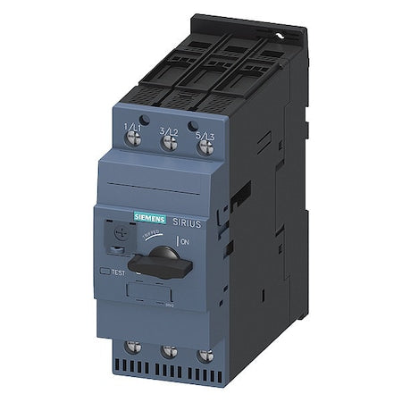 Siemens 3RV20314JA10 Manual Motor Starter, Not Applicable, 3 P, 3 Phase, Selector Switch, 65 A