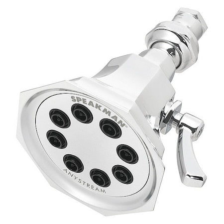 Speakman S-3019-E175 Shower Head, Polished Chrome, Wall