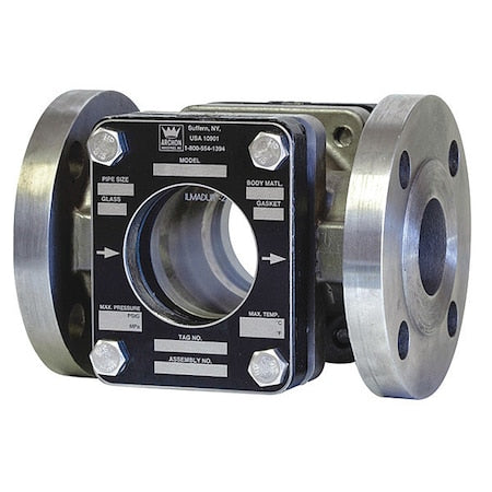 Archon Industries AKF-FP005AA05A Sight Flow Indicator, 4-5/8