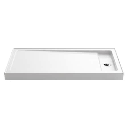 Kohler K-9164-0 Shower Base, Cast Iron, White, 4