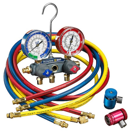 Yellow Jacket 49849 Charging Manifold, 12 in. L, Universal
