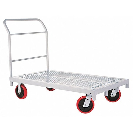 Raymond Products 3967 Platform Truck, Gray, Steel, 2,400 lb