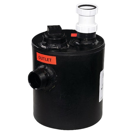 Orion OF59155-200 Dilution Trap And Tank, Two Inlets, Poly