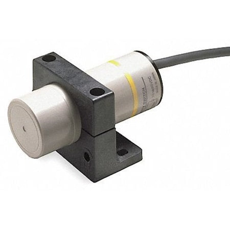 Omron E2K-C25MF2 Capacitive, Cylindrical Proximity Sensor, 34 mm Dia., Plastic, 2 m, Bare Wire, 3 Wires, Unshielded