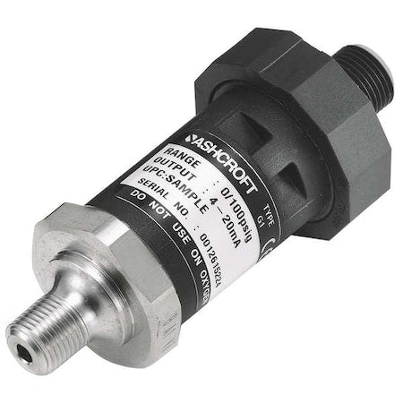 Ashcroft G17M0142EW1000# Pressure Transducer, Range 0 to 1000 psi