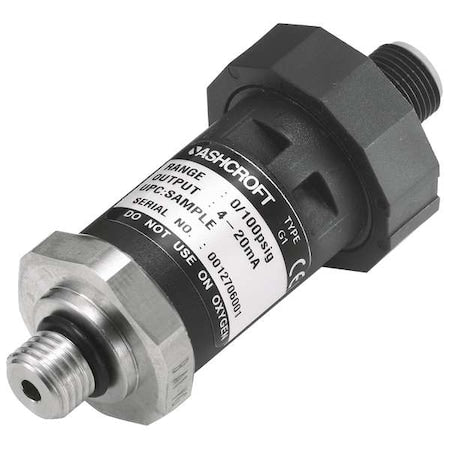 Ashcroft G17MEK42EW30# Pressure Transducer, Range 0 to 30 psi
