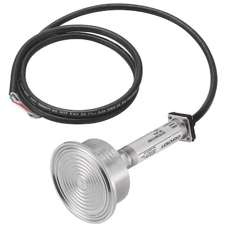 Ashcroft KS7S2042F260# Sanitary Transmitter, 60 psi, 4 to 20mA DC