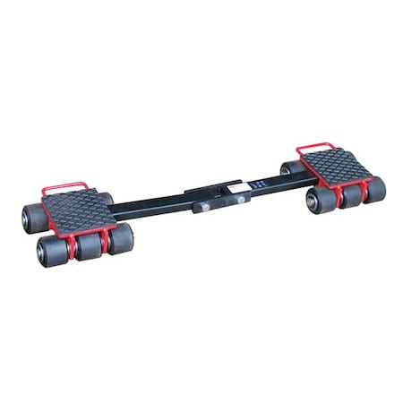 DAYTON 5ERK4 Back Steerman Skates, 16,500 lb., Swivel
