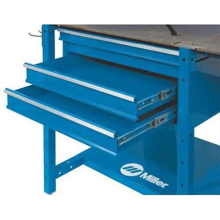 Miller Electric 300610 Drawer Module, 26 in W, 16 in D, 10 in H