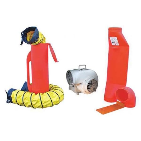 AIR Systems Intl SVB-E8CUP Conf. Sp Blower, Contrifical, 1/2 HP