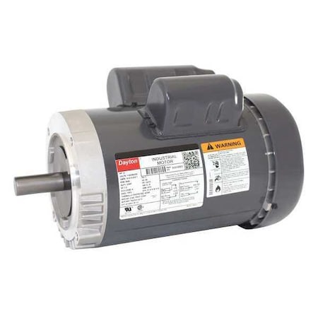 DAYTON 5GD68 Capacitor-Start/Run General Purpose Motor, 2 hp HP, 115/208-230V AC Voltage, 143TC Frame