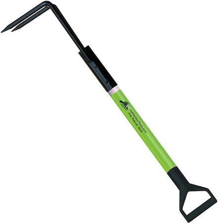Leatherhead Tools PLL-10RH-D Rubbish Hook, 10 ft. Pro-Lite Pole, HiViz Lime, D-Handle
