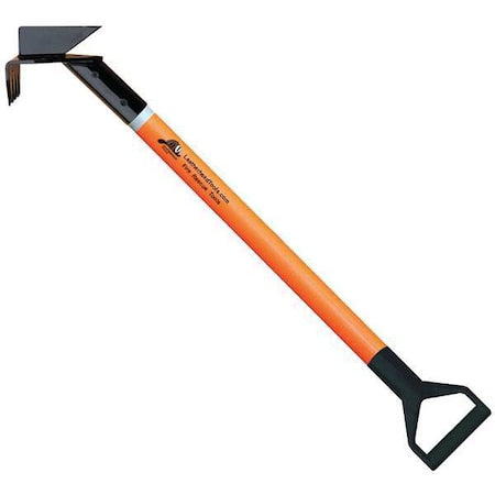 Leatherhead Tools PLO-10DH-D Drywall Hook, 10 ft. Pro-Lite Pole, HiViz Orange, D-Handle
