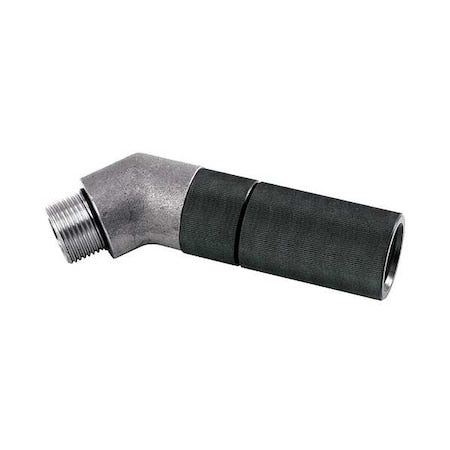 Airspade HT119 Air Gun Angled Adapter, Aluminum, 5 3/4