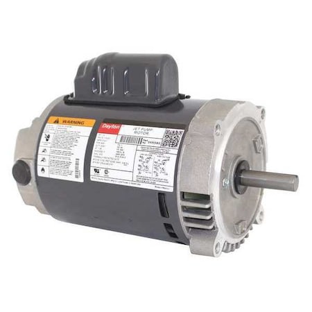 DAYTON 5K955 Jet Pump Motor, C-Face