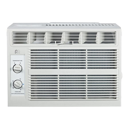 Perfect Aire 5PMC5000TH Window AC 5000 BTU13.251612 inLxWxH, 115V AC, 16 in W.