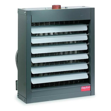 DAYTON 5PV48 Hydronic Unit Heater, 17-1/8