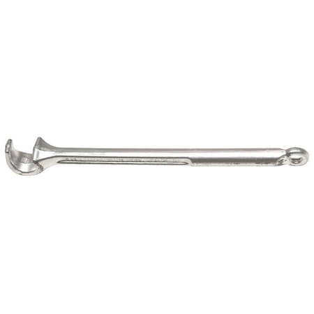 Westward 5PWE9 Sngl End Valve Wheel Wrnch, Steel, Sz 2