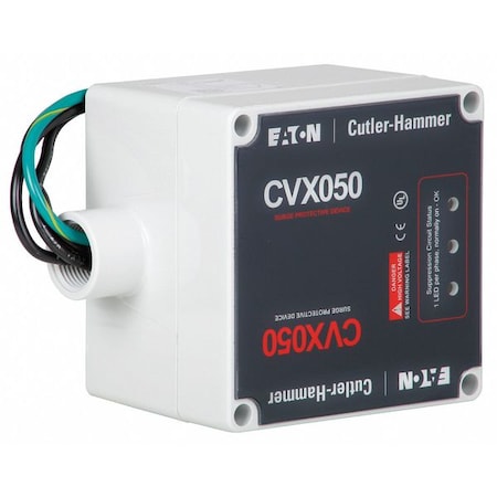 Eaton CVX100-480Y Surge Protection Device, 3 Phase, 277/480V, 3 Poles, 4 Wires