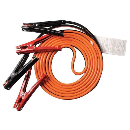 Westward 5RXF6 Booster Cable, SD, 4 AWG, 16 Ft, 400 Amp