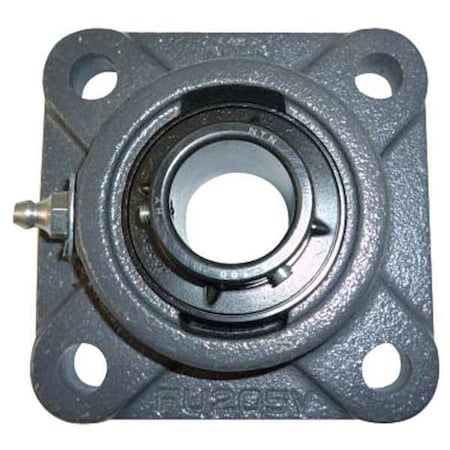 NTN UCFUX-1.11/16M Flange Bearing, 4-Bolt, Ball, 1-11/16