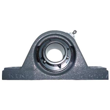 NTN UCPX-1.11/16M Pillow Block Bearing, Cast Iron Housing Material, Set Screw, Ball, 1-11/16 in Dia, Alloy Steel Insert