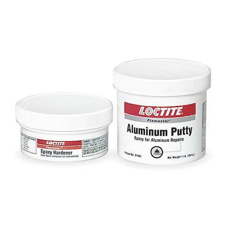 Loctite 235615 Putty, 1 lb Container Size, Can, PC 7254, Gray