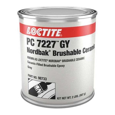 Loctite 209826 Ceramic Epoxy, 2 lb. Container Size, Can, PC 7227, Gray