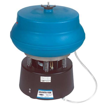 Raytech 23-040 Vibratory Tumbler, Drain, 115V, 0.75 Cu.Ft.