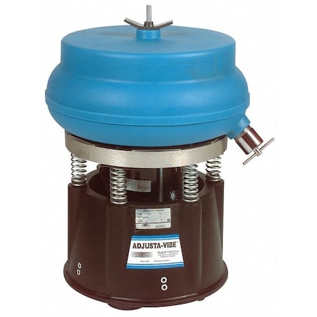 Raytech 23-027 Vibratory Tumbler, Drain, Discharge, 115V