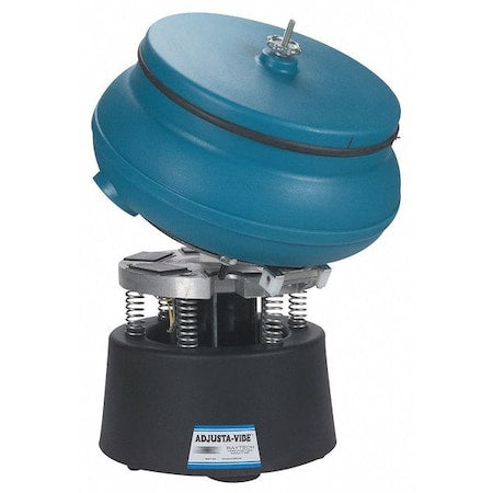 Raytech 23-042 Vibratory Tumbler, Drain, Tilt Plate, 115V