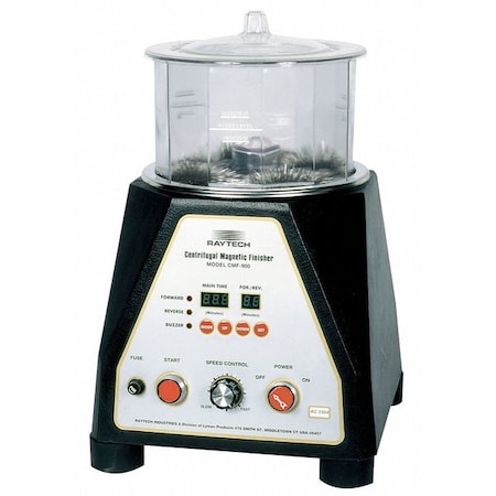 Raytech 23-051 Centrifugal Magnetic Finisher, 2A, 6InDia.