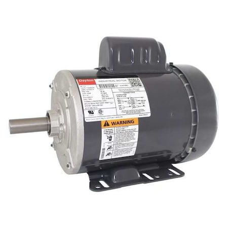 DAYTON 5UKF8 Capacitor-Start General Purpose Motor, 1 hp HP, 115/208-230V AC Voltage, 56HZ Frame