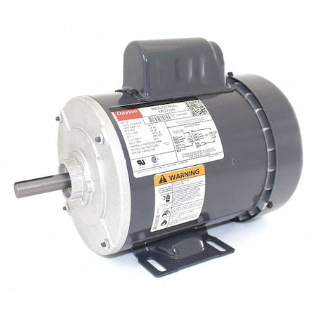 DAYTON 5UKF2 Capacitor-Start General Purpose Motor, 1/2 hp HP, 115/208-230V AC Voltage, 56 Frame