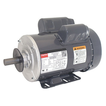 DAYTON 5UKG7 Capacitor-Start/Run General Purpose Motor, 2 hp HP, 115/208-230V AC Voltage, 56HZ Frame