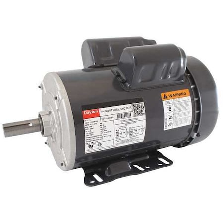DAYTON 5UKG0 Capacitor-Start/Run General Purpose Motor, 1 1/2 hp HP, 115/208-230V AC Voltage, 56HZ Frame
