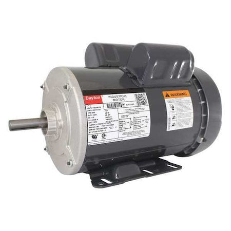 DAYTON 5UKG3 Capacitor-Start/Run General Purpose Motor, 2 hp HP, 115/208-230V AC Voltage, 56H Frame