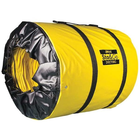 DRI-EAZ F405 Portable Ducting, Vinyl, 25 ft L