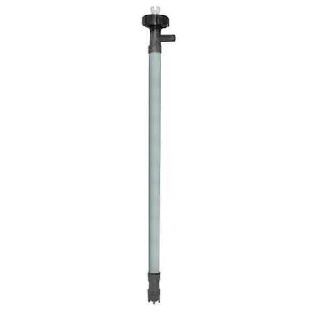 DAYTON 5UWF3 Drum Pump Tube, 55 gal, Drum, PPTube