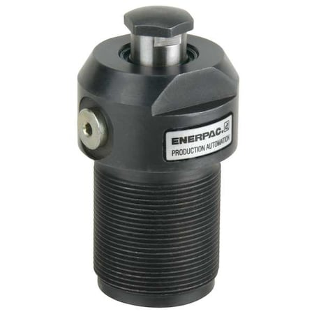 Enerpac WFT71 1,650 lbs Capacity, 0.40 in Stroke, Work Support, Threaded Body, Hydraulic Advance