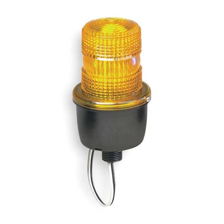 Federal Signal LP3M-012-048A Low Profile Warning Light, Strobe, Amber
