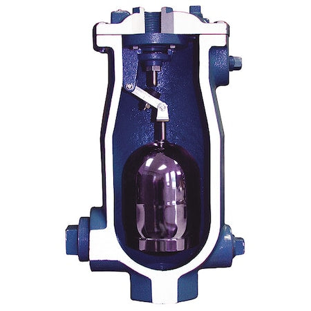 VAL-Matic 80C01-2DT-C6B6Y Valve Air Release and Vac, FNPT, 2 x 1, CI