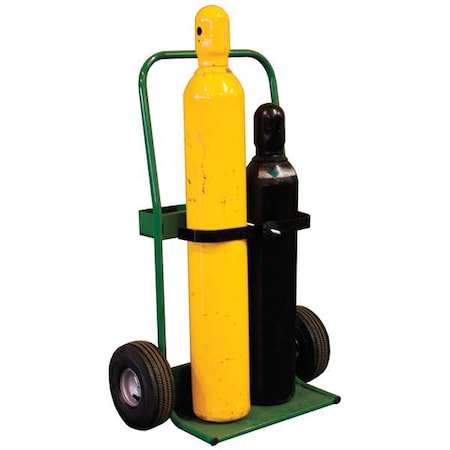 Saftcart 821-10 Cylinder HandTruck, 800 lb, 45