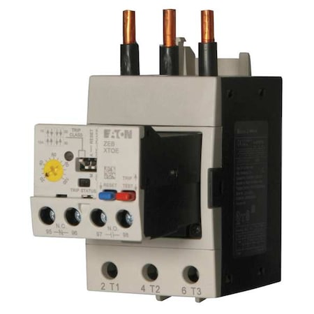 Eaton XTOE045CGS Overload Relay, 1NC/1NO, 9 A Min current, 45 A Max current