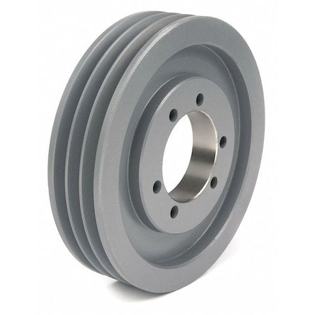 TB Woods 5V9753 1/2 in to 2-15/16 in Quick Detachable Bushed Bore 3 Groove V-Belt Pulley 9.75 in OD