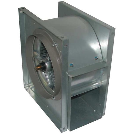 DAYTON 5ZCN8 Blower, Duct, 10 5/8 In, Less Drive Pkg